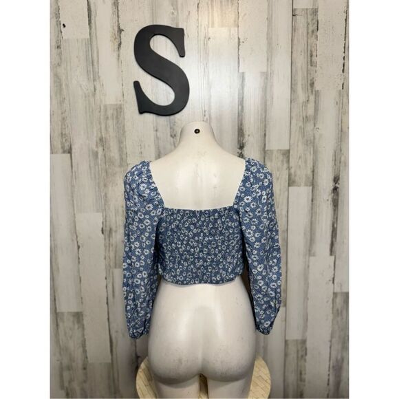 Wild fable blue blouse - Picture 6 of 9